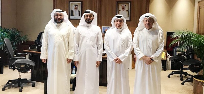WSTA delegation meet HE Undersecretary of the Ministry of Electricity and Water in Kuwait