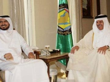 Board Representatives meet GCC Water Officials